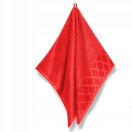 Towel 50 x 90 Cotton Silky 500g/m2 Red