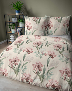 Bedding 160 x 200 3pc Asti Satin Cotton 5089A