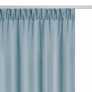 Curtain 140 x 175 Decorative Tape Viva Blue
