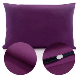 Cotton pillowcase 50 x 80 Uniform Ola Plum Purple