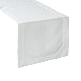 Ellen Decorative Runner 40 x 140 White+Silver