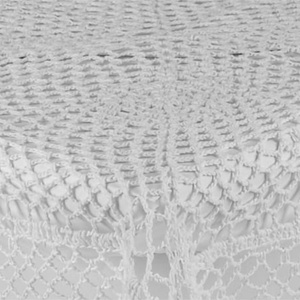 Tablecloth 140 x 220 Crochet pattern 021 White