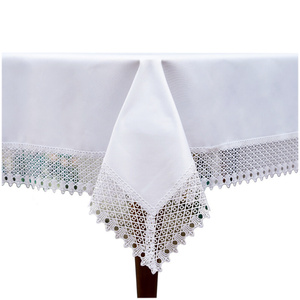 Tablecloth 140 x 220 Guipure pattern 431 White