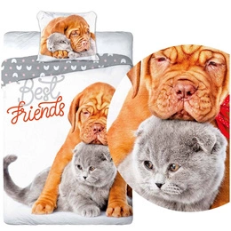 Pościel Młodzieżowa nr 335 Best Friends 140x200NP 2 części 70x90