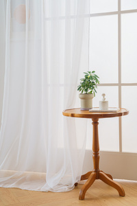 Decorative Curtain Ivy 200 x 250 Woal 01 curtains