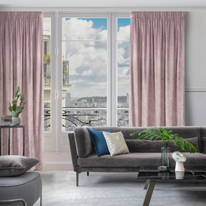 Curtain 140 x 270 Decorative Velvet Rivia Pink