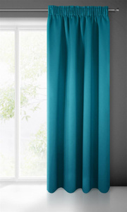 Blackout Logan Tape Curtain 140 x 270 Marine
