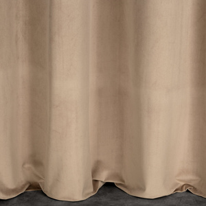 Curtain 140 x 250 Decorative Velvet Melanie C.Beige