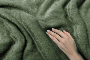 Blanket 160 x 200 Microfiber Solid Juana 11