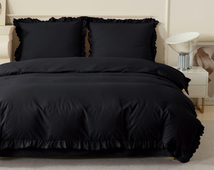 Bedding set 140 x 200 2pcs with Ruffle Luxury Jowita 01