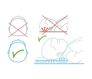 Pillow 50 x 26 Children's Memo Foam 01