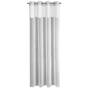 Grace Decorative Curtain 140 x 250 White Throw