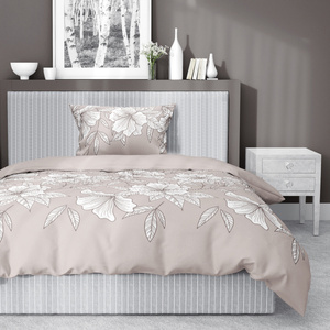 Bedding 140 x 200 2pcs Asti Satin Cotton 5086A