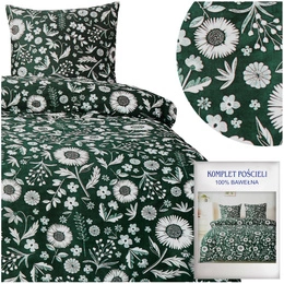 Bedding 200 x 220 3pcs Cotton Satin No. A1800