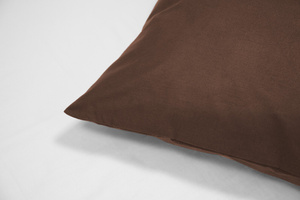 Cotton pillowcase 40 x 60 Solid Ola Brown