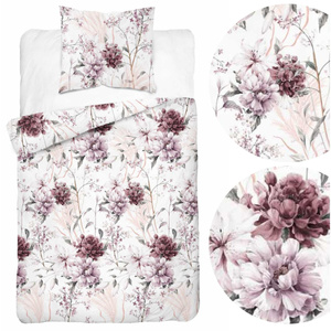 Bedding 140 x 200 2pcs Asti Satin Cotton 5222B