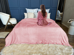 Blanket 200 x 220 Microfiber Solid Juana 09