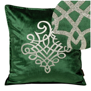 Pillowcase 45 x 45 Decorative Velvet ROYAL3 C. Green