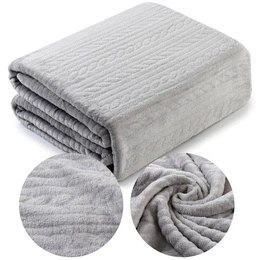 Blanket 200 x 220 Microfiber Embossed Rita 05