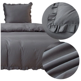 Bedding 140 x 200 2pc Cotton with Ruffles Lynda 04