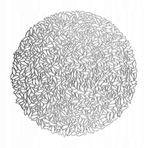 Sunny Decorative Round washer fi 38 Silver