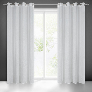 Decorative Curtain Lexy 140 x 250 Biala Przelotka