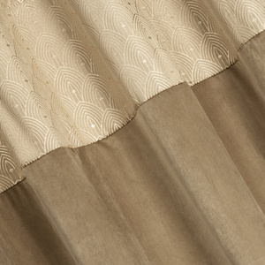 Curtain 140 x 250 Decorative Drawstring Agnes Beige
