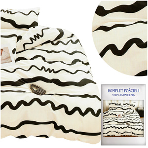 Bedding 160 x 200 3 pcs Cotton Satin no. A1832