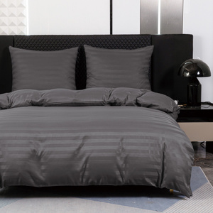 Bedding 220 x 200 3 pcs Satin Stripes Ramiro 08