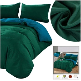 Bedding 200 x 220 3pc Satin Double-sided Bruni 02