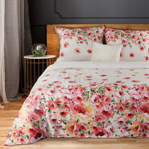 Bedding 220 x 200 3pc Satin Cotton Spring 01