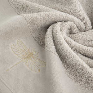 50 x 90 Bath Towel Cotton Lori1 03 Beige