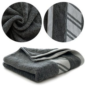 Towel 70 x 140 Cotton 500g/m2 Orion Ash