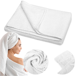 Hotel Towel 70 x 140 Aqua 4 400 g/m2 01 White