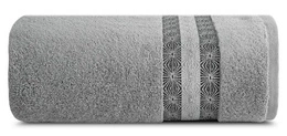 50 x 90 Bath Towel Cotton Malika 05 Silver