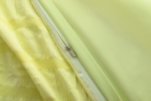 Bedding 160 x 200 3pc Single Stripe Bark Clea 06