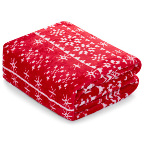 Blanket 160 x 200 Microfiber Christmas Vilde 11