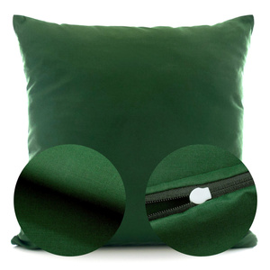 Cotton pillowcase 45 x 45 Uniform Ola Bottle Green