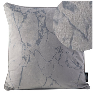 40 x 40 Decorative Velvet Pillowcase Wera Beige