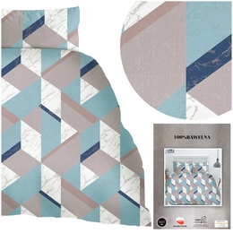 Bedding 200 x 220 3pc Satin Cotton Nita 05