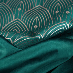 Curtain 140 x 250 Decorative Drawstring Agnes Turquoise