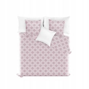 Quilted Clover Powder 200 x 220 Bedspread