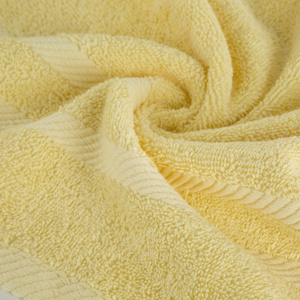 Towel 100 x 150 Bath Frotte Milo 09 Yellow
