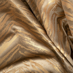 Curtain 140 x 250 Decorative Velvet Sara C.Be+Gold