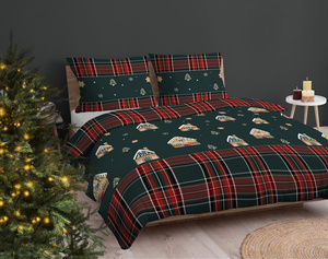 Bedding 220 x 200 3pc Vicenza Cotton pattern 5816B