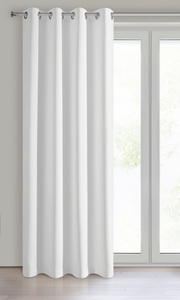 Curtain 135 x 250 Decorative Parisa White