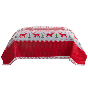 Quilt 170 x 210 Embossed Christmas Levent 06