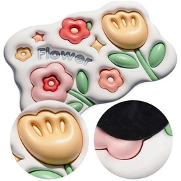 3D Non-Slip Absorbent Bathroom Mat Magic 36