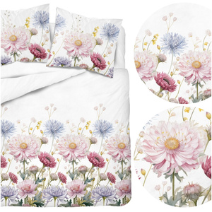 Bedding set 220 x 200 3pcs Asti Satin Cotton 5482A