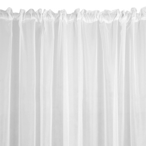 Lucy Decorative Curtain on Tape 200 x 270 White